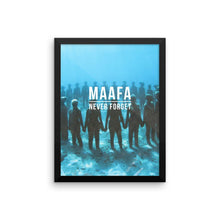 Load image into Gallery viewer, Posters - Maafa Framed Poster