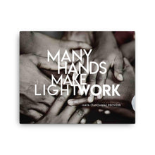 Load image into Gallery viewer, Posters - Many Hands Canvas