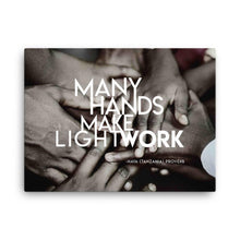 Load image into Gallery viewer, Posters - Many Hands Canvas