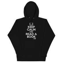 Load image into Gallery viewer, Keep Calm & Read Hoodie