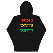 Load image into Gallery viewer, Black Power Matters Hoodie