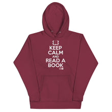 Load image into Gallery viewer, Keep Calm & Read Hoodie
