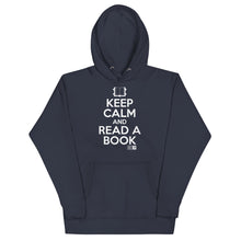 Load image into Gallery viewer, Keep Calm & Read Hoodie