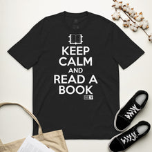 Load image into Gallery viewer, Keep Calm & Read t-shirt