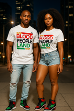 Load image into Gallery viewer, Blood People Land Unisex T-Shirt
