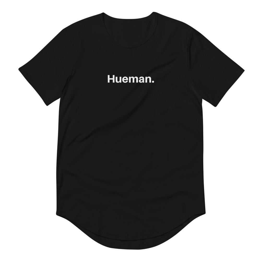 Hueman Curved Hem T-Shirt