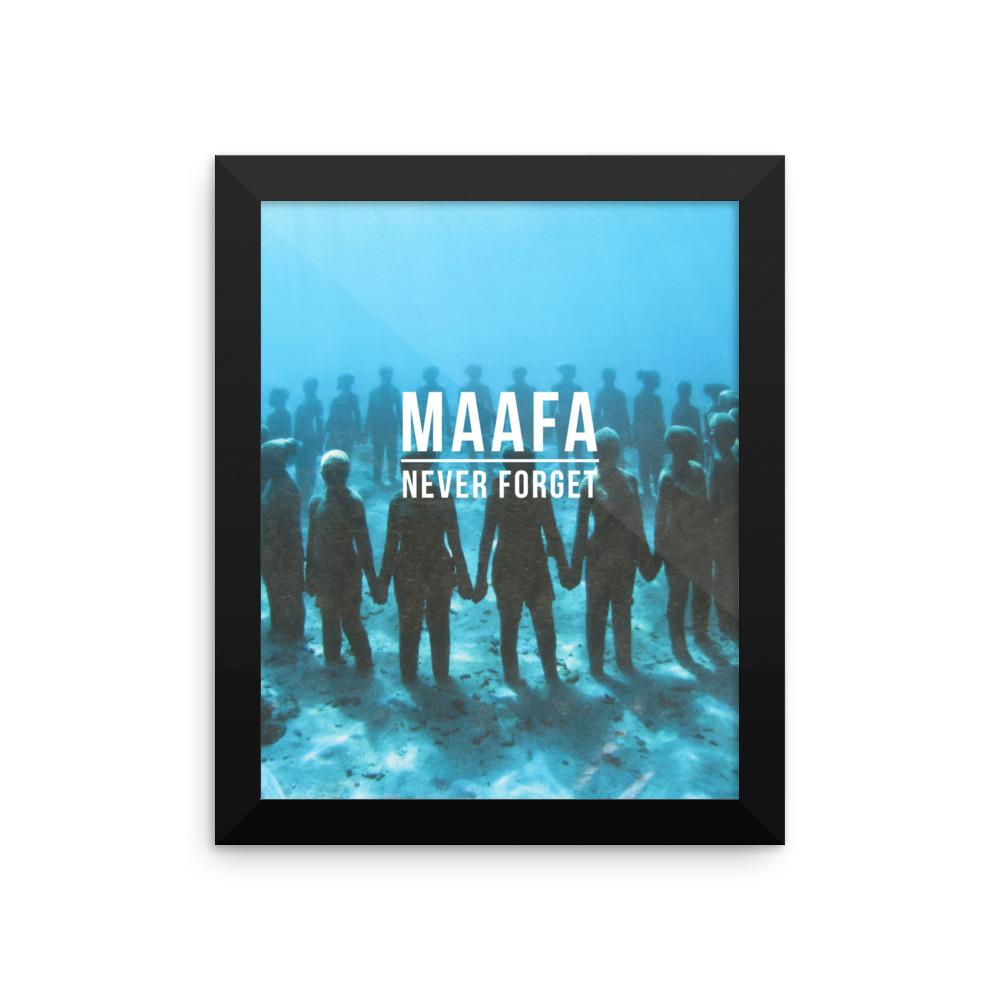 Posters - Maafa Framed Poster
